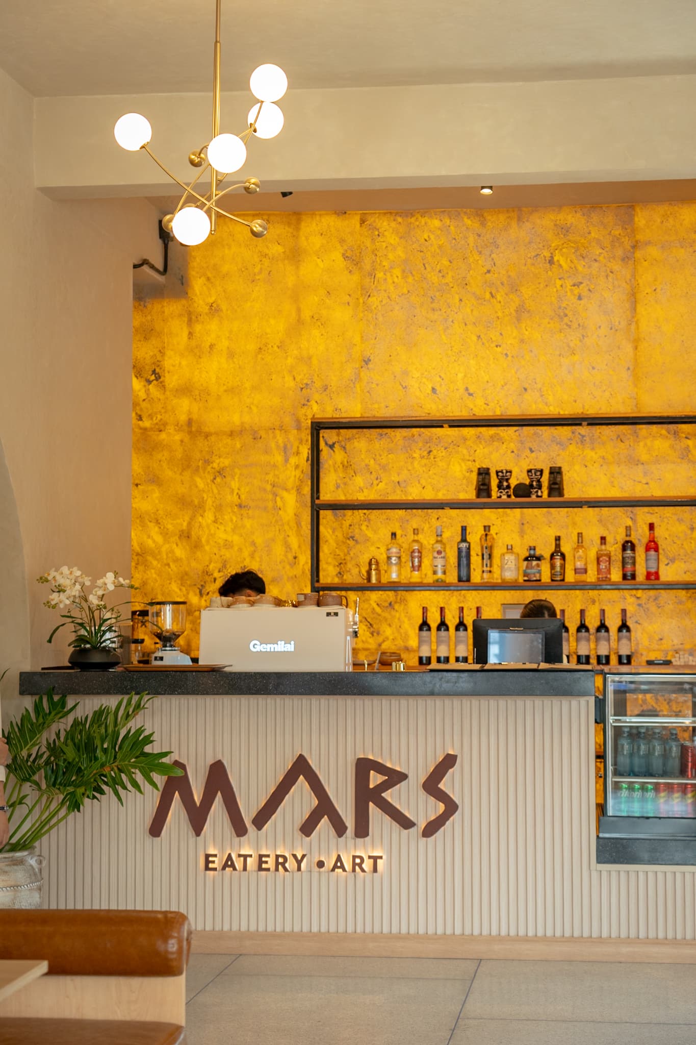 Coffee with a little Mars magic.